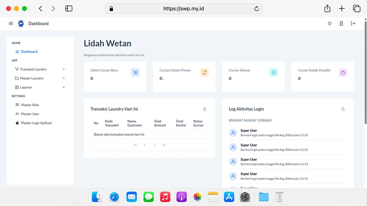 Preview of Laundry POS System & Complete Feature